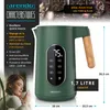 Bouilloire Arendo en acier inoxydable, 1,7 litre, 2200 W, Voir les images du produit 2