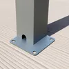 PRIMEYARD Pergola 3x3 m Aluminium-Pfosten mit Lamellendach Produktbild-Vorschau 12