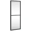 Wandspiegel Schwarz 20x50 cm Rechteckig Eisen Produktbild-Vorschau 2