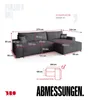 BroMARKT Ecksofa ADI XL Schlaffunktion Bettkasten L-Form Produktbild-Vorschau 10