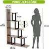 YITAHOME Bücherregal Eckregal, Treppenregal Standregal mit Produktbild-Vorschau 3