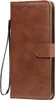 Xiaomi Redmi 9 Hülle - Coverup Klapphülle - Braun Produktbild-Vorschau 1