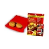 A product box and a red potato cooking bag with two potatoes inside, shown against a white background. Produktbild-Vorschau