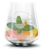 Mr. & Mrs. Panda Whiskyglas Avocado Yoga - Transparent - Produktbild-Vorschau 1