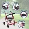 Mobiclinic PRO, rolátor so sedadlom, ultraľahký, z hliníka, Náhľad obrázku produktu 6