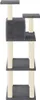 vidaXL Graffiatoio in sisal crema 118,5 cm Anteprima dell’immagine prodotto 18