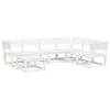 7-tlg. Garten-Lounge-Set Weiß Massivholz Kiefer 3216926 Produktbild-Vorschau 2