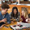 Hochwertiges Backgammon Koffer-Set mit 4 Würfeln, 30 Produktbild-Vorschau 3