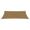 Voile d'ombrage 160 g/m² Taupe 3x6 m PEHD Voir les images du produit 3
