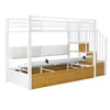 Merax Etagenbett  Eisen-Hochbett 90x200cm mit Hydraulik, Produktbild-Vorschau 11