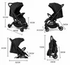 Aga Passeggino Golf Nero Anteprima dell’immagine prodotto 10