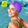 TSUNAMI Silikon Schwimmkappe, Pool Training, unisex, lange Produktbild-Vorschau 2