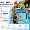 Gioco 2 in 1 per bambini e adulti: canestro da basket e Anteprima dell’immagine prodotto 6