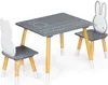 Tavolino + 2 sedie, set di mobili per bambini ECOTOYS Anteprima dell’immagine prodotto 7