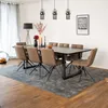 Home Deluxe – Esstisch-Set AVENCIA mit 8 Stühlen NODA Grau Produktbild-Vorschau 2