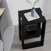 DECORTIE Lonie Moderner Nachttisch, Schwarz Bute, 34 x 30 x Produktbild-Vorschau 5