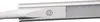 A close-up view of a white and silver LED light fixture with a power button. Produktbild-Vorschau