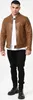 Veste en cuir pour homme Tazzio A803 (cognac, L) Voir les images du produit 3