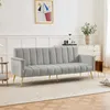 Merax Schlafsofa mit Bettfunktion, Klappbett Bettsofa Produktbild-Vorschau 2