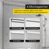 KAYA Jalousie in Holzoptik 35 mm, 140 x 175 cm, holzdunkel Produktbild-Vorschau 9