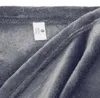 ARÔME HOME Microfleece deken, grijs-zwart Productafbeelding-voorbeeld 3