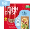 Product packaging for Finn Crisp crackers. Produktbild-Vorschau