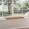 Bankkissen Plüschcord Taupe Tiefe 35 cm Produktbild-Vorschau 4