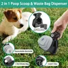 Tragbarer Hundekotgreifer, Pooper Scooper, faltbarer Produktbild-Vorschau 4