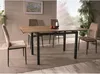 Sedia imbottita BRITA - beige / nero Anteprima dell’immagine prodotto 6