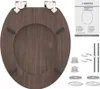 Sedile per WC SCHÜTTE in MDF LEGNO SCURO, sedile per WC con Anteprima dell’immagine prodotto 20