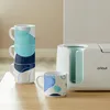 4 Transferfolien für Mug Press - Blau + Grau Produktbild-Vorschau 3