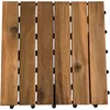 Hossi's Wholesale Holzfliesen Balkon 30x30 cm Akazie Teak Produktbild-Vorschau 4