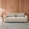 sweeek - Divano letto a 3 posti con rivestimento in tessuto Anteprima dell’immagine prodotto 4