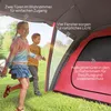 Tunnelzelt 4-6 Personen, Familienzelt 3 Räume, Campingzelt Produktbild-Vorschau 7