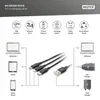 DIGITUS DB-300160-002-S DIGITUS 3-in-1 Kabel USB-A + Náhled obrázku produktu 11