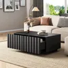 Merax Couchtisch mit Wellenmuster, Wohnzimmertisch mit 2 Produktbild-Vorschau 3