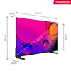 A diagram showing the dimensions of a Thomson television. Produktbild-Vorschau