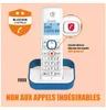 Dect.100mem.ml.bloc Appels.gris - Alcatel Voir les images du produit 5
