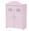 roba Puppenkleiderschrank 2-türig 'Prinzessin Sophie', rosa Produktbild-Vorschau 3