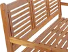 Gartenbank Cordoba, 150 cm, 3-Sitzer Bank, Sitzbank aus Produktbild-Vorschau 6