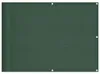 vidaXL Pare-vue pour balcon vert foncé 75x800 cm 100 % Voir les images du produit 1