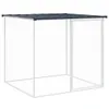 vidaXL Hühnerkäfig mit Dach Anthrazit 603x98x90 cm Produktbild-Vorschau 7