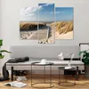 Bilder auf glas - Strand Meer Fußgängerbrücke Ufer - Produktbild-Vorschau 6