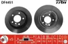 TRW Bremsscheiben (2 Stück) Hinterachse DF4451 Produktbild-Vorschau 1