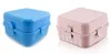 2er Set Lunchbox blau und rosa mit 4 Fächer Kinder Produktbild-Vorschau 1