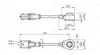 BOSCH Klopfsensor 0 261 231 196 für MITSUBISHI COLT VI Produktbild-Vorschau 5