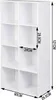 WOLTU Bücherregal 8 Fächer, Standregal, 60x121x30 cm, Weiß Produktbild-Vorschau 3