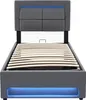 okwish Boxspringbett Polsterbett 90 x 200 cm mit Produktbild-Vorschau 9
