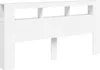 Wezgłowie łóżka z LED, białe, 200x18,5x103,5 cm Podgląd zdjęcia produktu 5