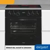 Exquisit Einbauherdset EHE285-HBZ-020-Set schwarz | 75 l Produktbild-Vorschau 4